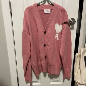Ami pink cardigan(new)